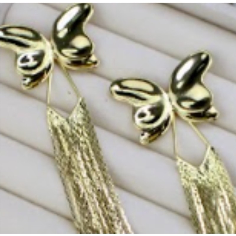 Topo Mariposa Fiesta 1. (Dorado)