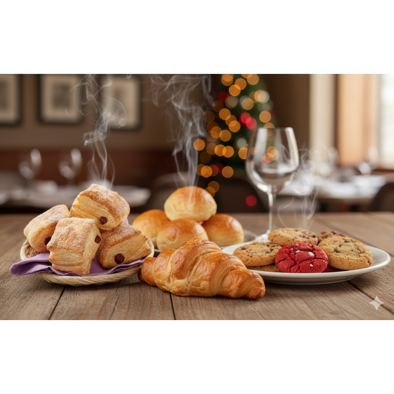 PASABOCAS  ALMOJABANA, CROISSANT, GALLETAS (Avena, Chips, Red Velvet)