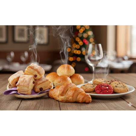 PASABOCAS  ALMOJABANA, CROISSANT, GALLETAS (Avena, Chips, Red Velvet)