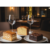 BROWNIE, MILHOJAS Y TORTA AMAPOLA